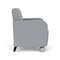 Lesro Siena Lounge Reception Guest Chair w/ Front Casters, 27 in W 29.5 in L 32.5 in H SN1101 - alternate 2